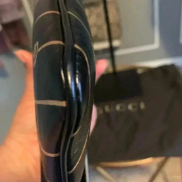 Gucci Double GG Broadway clutch. - Picture 4 of 16